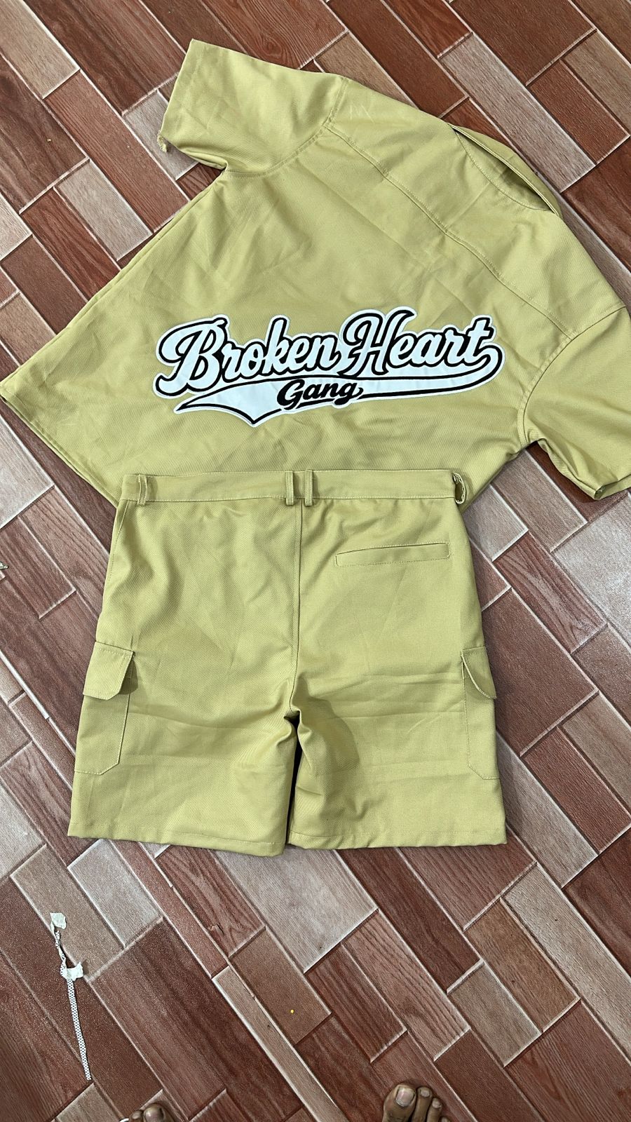 BROKEN HEART GANG WORKWEAR SET KHAKI